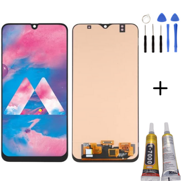 TE Samsung M30 M305 Uyumlu Lcd Ekran Servis + Montaj Kiti - Image 1
