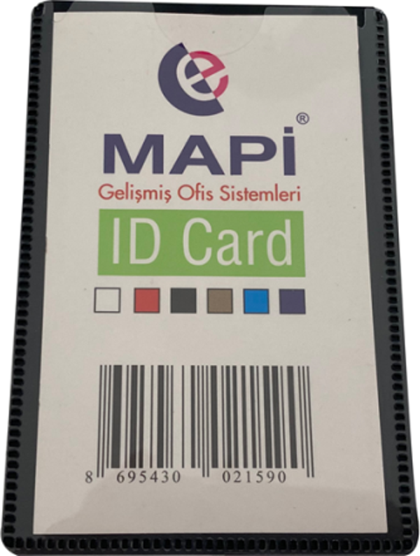 MAPİ-PP EHLİYET KABI SİYAH 100 ADET - Image 1