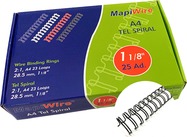 MAPİWİRE 1 1/8 KUTU TEL SİYAH   25 AD. - Image 1