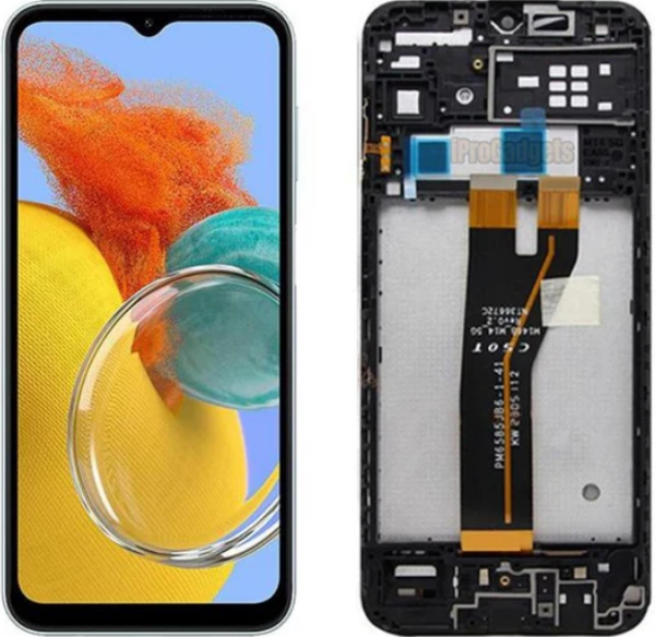 TE Samsung M14 5G M146 Uyumlu Çıtalı Lcd Ekran Dokunmatik Servis - Image 1