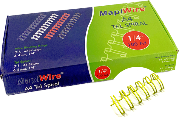 MAPİWİRE 1/4 KUTU TEL SARI   100 AD. - Image 1