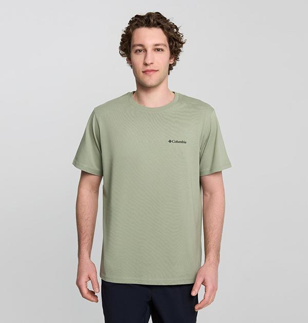 Columbia Cs0415 Csc M Comfort Pasteled Framed Ss Tee Erkek T-Shirt - Image 1