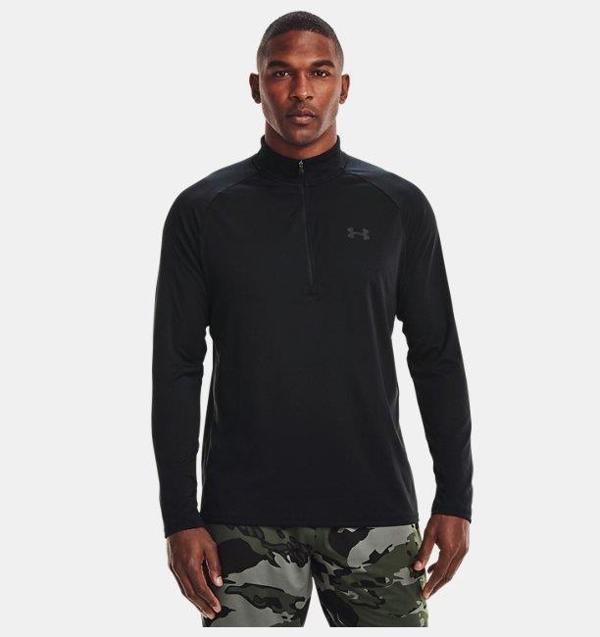 Under Armour UA Tech 2.0 1/2 Zip Erkek Uzun Kollu T-Shirt - Image 1
