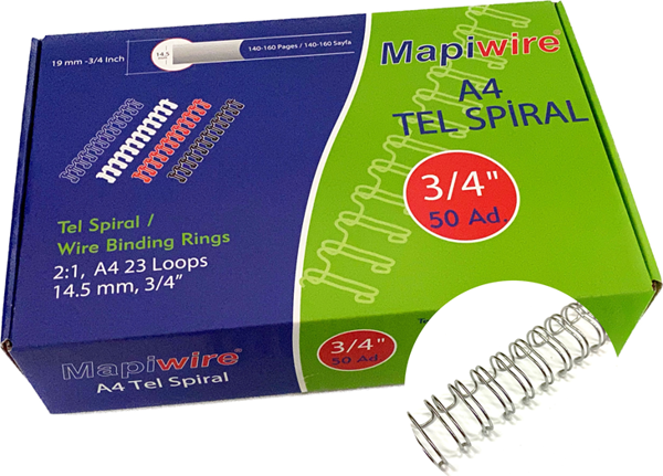 MAPİWİRE 3/4 KUTU TEL TRANSPAR50 AD. - Image 1
