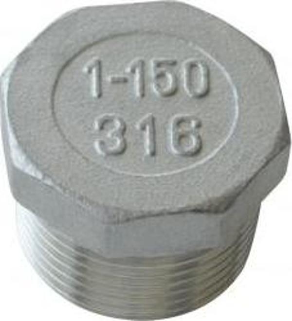 Kör Tapa. AISI 316 Paslanmaz çelik 1/2" - Image 1