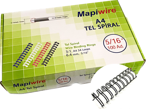 MAPİWİRE 5/16 KUTU TEL SİYAH     100 AD. - Image 1