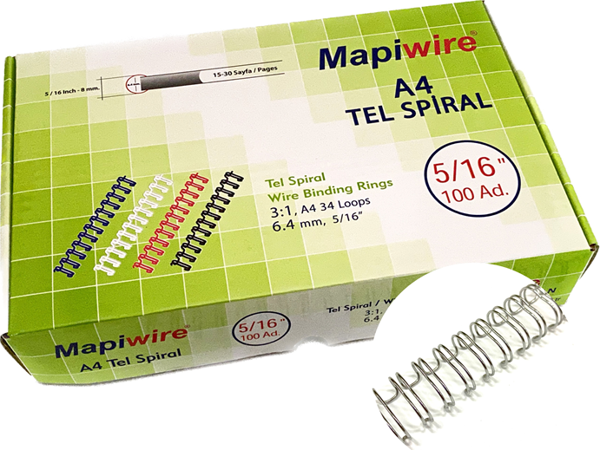 MAPİWİRE 5/16 KUTU TEL TRANSPA   100 AD. - Image 1