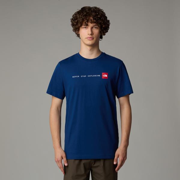 The North Face M Ss Never Stop Exploring Tee Erkek T-Shirt - Image 1