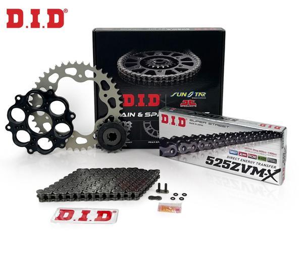 ZİNCİR DİŞLİ SETİ DUCATI DIAVEL S (1260 cc)  (2018-2020) / DUCATI / DIAVEL S / 1260cc / ZİNCİR: DID-525ZVM-X (Çelik)-112 - Image 1