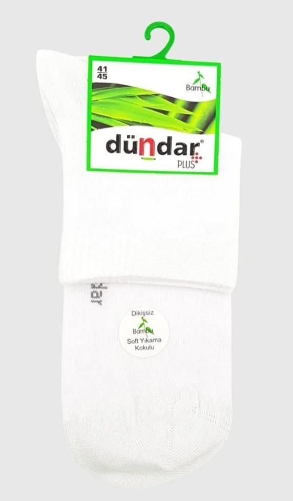 DÜNDAR PLUS 4131 ERKEK BAMBU KISA KONÇ ÇORAP 6 ADET - Image 1