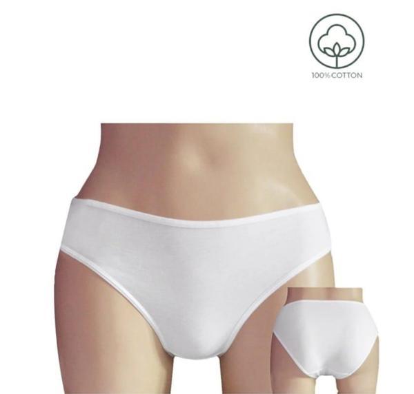 PAPATYA 0200 BAYAN %100 PAMUK BİKİNİ KÜLOT 12 ADET - Image 1