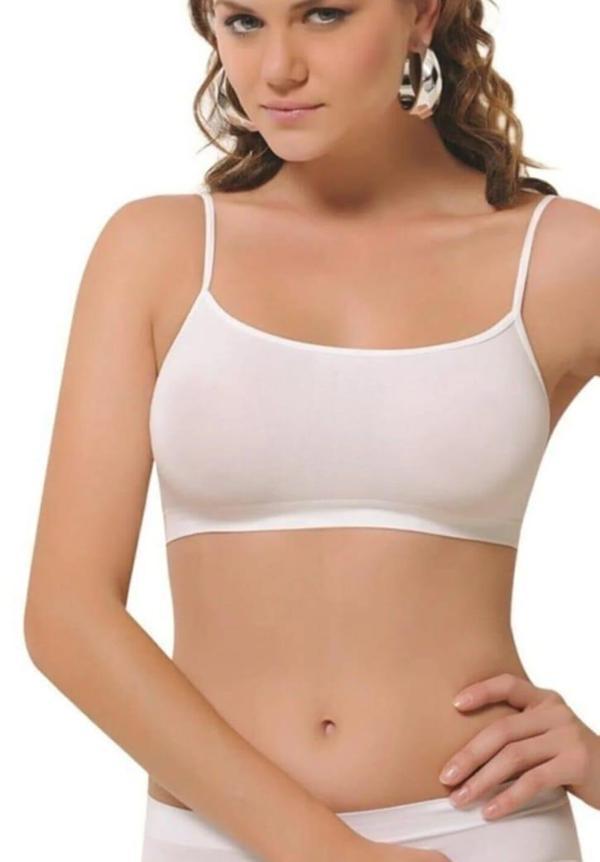 NBB 2415 BAYAN DİKİŞSİZ İP ASKILI BÜSTİYER 6 ADET - Image 1