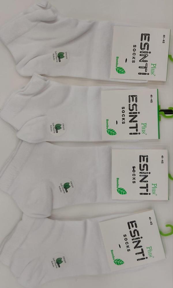 ESİNTİ BAYAN BAMBU PATİK ÇORAP 12 ADET - Image 1