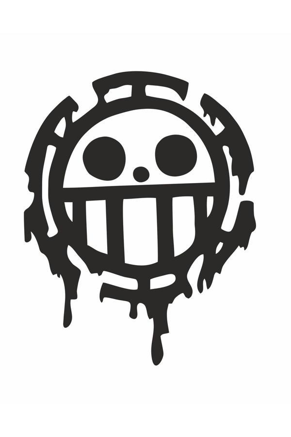 Hediyenebak Korsan Emoji Araç, Araba, Oto, Motorsiklet, Kask, Laptop, Cam Sticker 19X15 Cm - Image 1