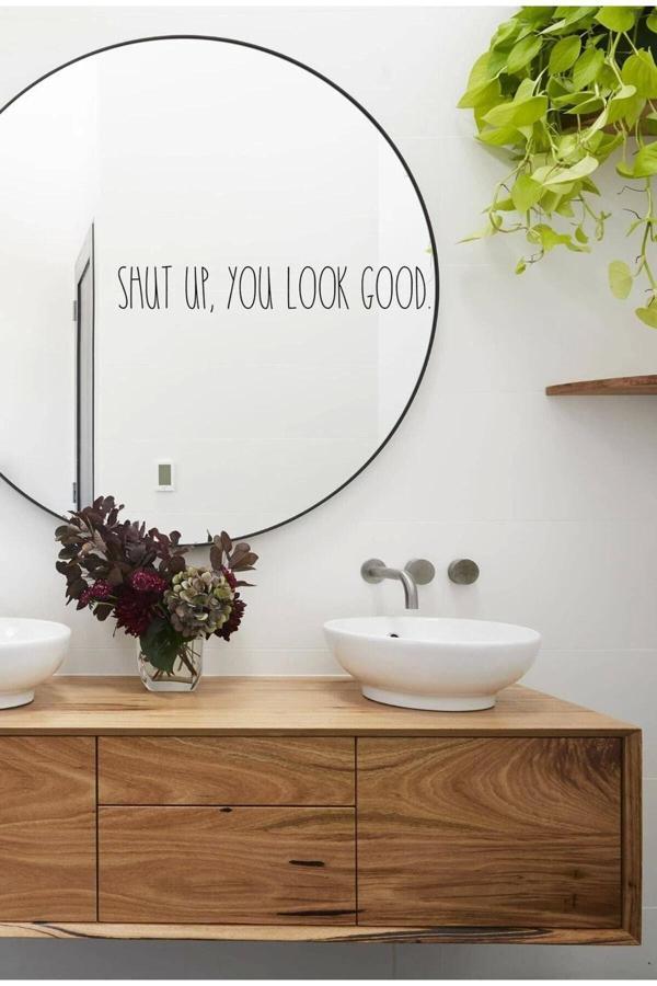 Home & Home You Look Good Ayna Stickeri - Image 1