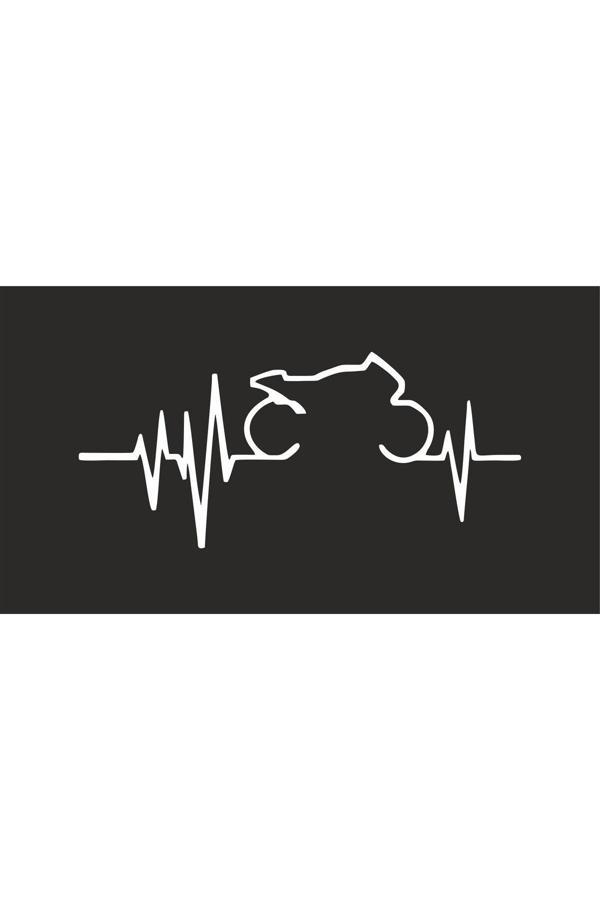 Hediyene Bak Motor, Motosiklet Araç, Araba, Oto, Motorsiklet, Kask, Laptop, Cam Sticker 18X8 Cm - Image 1