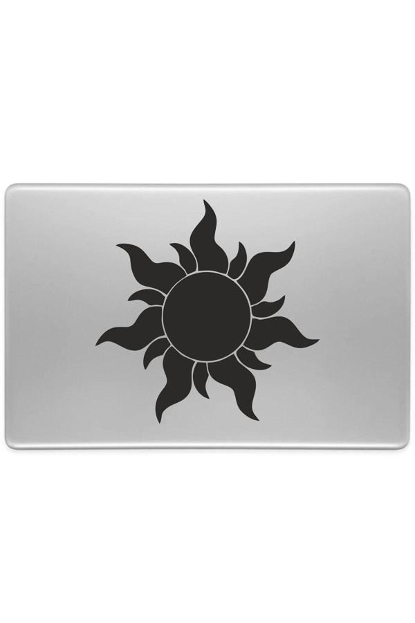 Hediyene Bak Güneş Sticker Araba, Motorsiklet, Laptop, Cam Sticker 18X18 Cm - Image 1