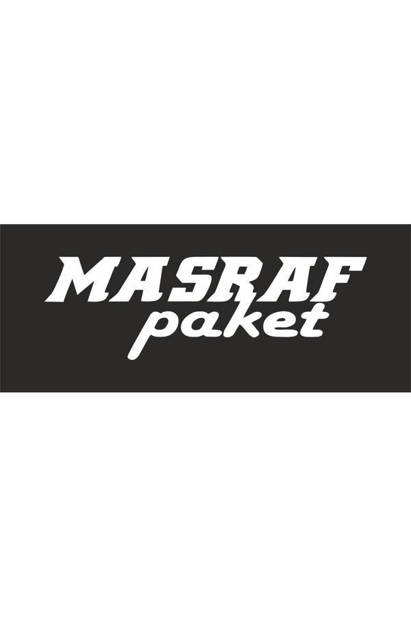 Hediyene Bak Masraf Paket Araç, Araba, Oto, Motorsiklet, Kask, Laptop, Cam Sticker 20X6 Cm - Image 1