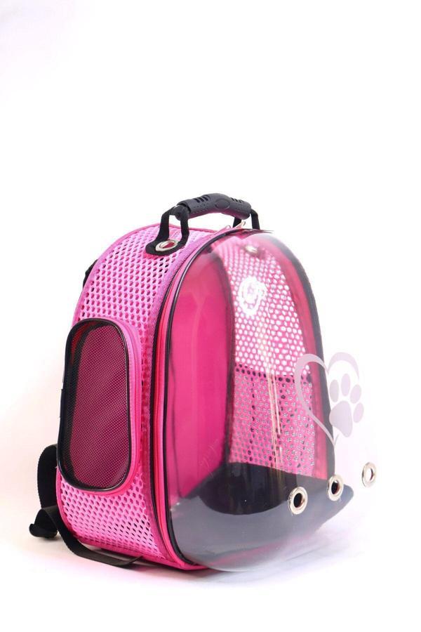 Migno Nexus Astronot Model Kedi Köpek Taşıma Çantaları - Pembe - Image 1