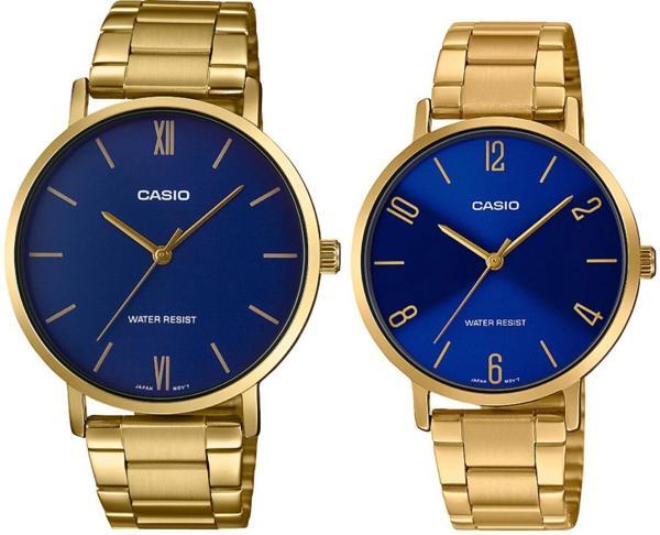 Casio MTP-LTP-VT01G-2BUDF Çift Kol Saati (Kadın-Erkek) - Image 1