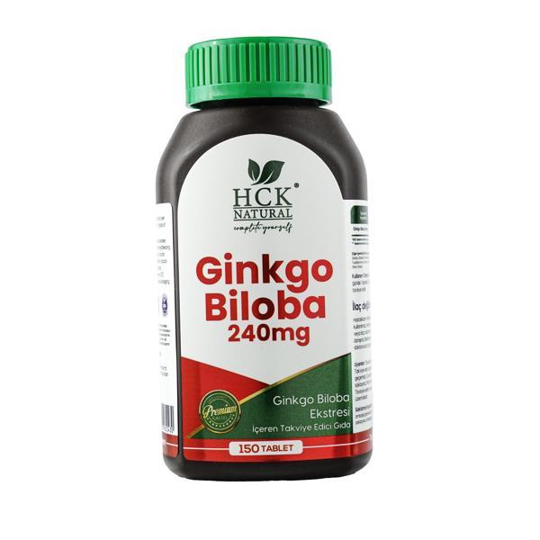 Hck Natural Ginkgo Biloba 240 Mg 150 Tablet - Image 1
