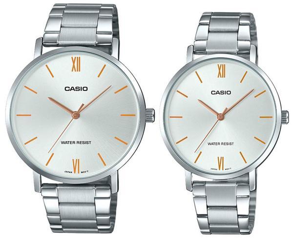 Casio MTP-LTP-VT01D-7BUDF Çift Kol Saati (Kadın-Erkek) - Image 1