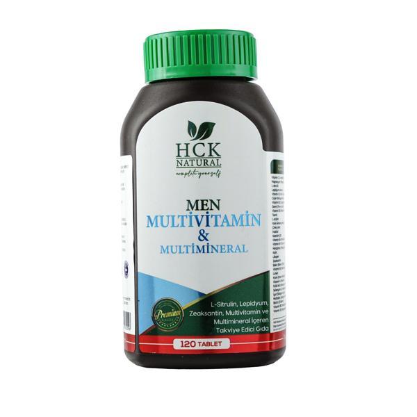 Hck Natural Multivitamin Men 120 Tablet - Image 1
