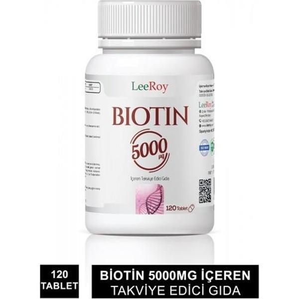 Leeroy Biotin 5000 Mg 120 Tablet - Image 1