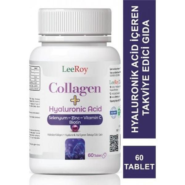 Leeroy Collagen Hyaluronic Acid 60 Tablet - Image 1