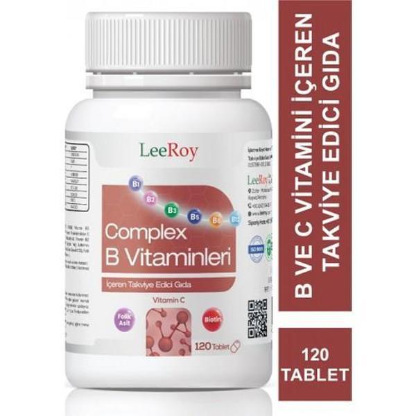 Leeroy Compleks B Vitamini 120 Tablet - Image 1