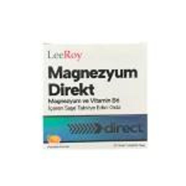 Leeroy Magnezyum Direkt 20 Saşe - Image 1