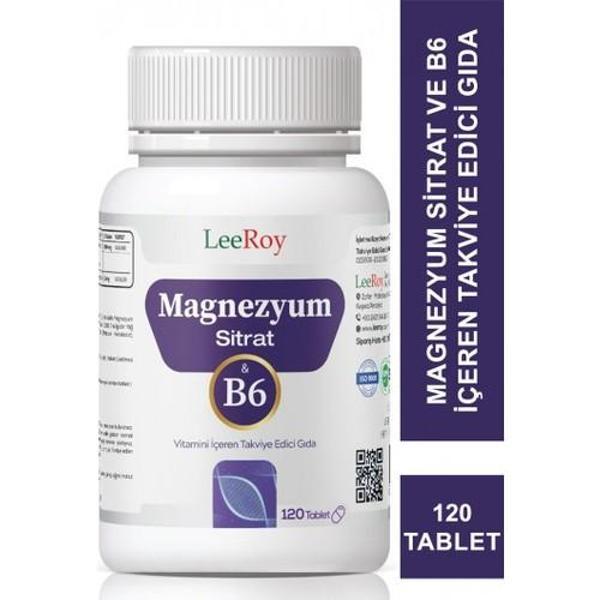 Leeroy Magnezyum Sitrat 120 Tablet - Image 1