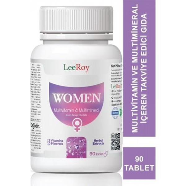 Leeroy Women Multivitamin Multimineral 90 Tablet - Image 1