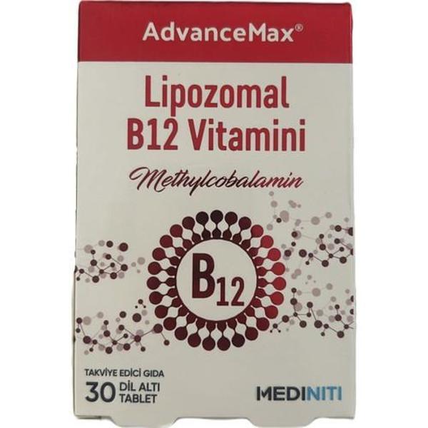 Advancemax Lıpozomal B12 30 Dıl Altı Tablet - Image 1
