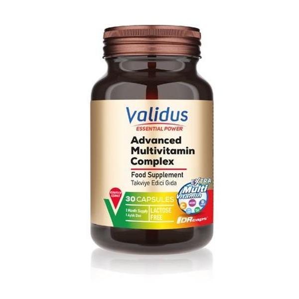 Valıdus Advanced Multıvıtamın Complex 30 Capsules (Drcaps) - Image 1