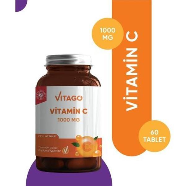 Vıtago Premıum Vıtamın C 1000Mg 60 Tab - Image 1