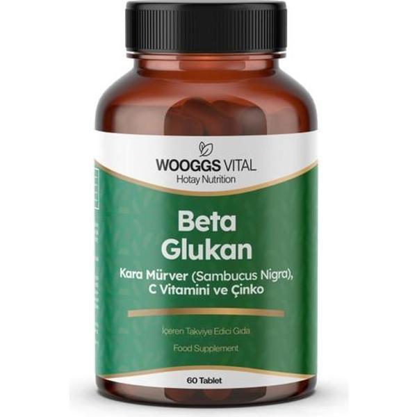 Wooggs Vıtal Beta Glukan, Kara Murver, C Vıtamını Ve Cınko 60 Tablet - Image 1