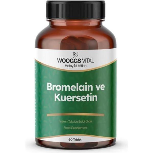 Wooggs Vıtal Bromelaın Ve Kuersetın Iteg 60 Tablet - Image 1