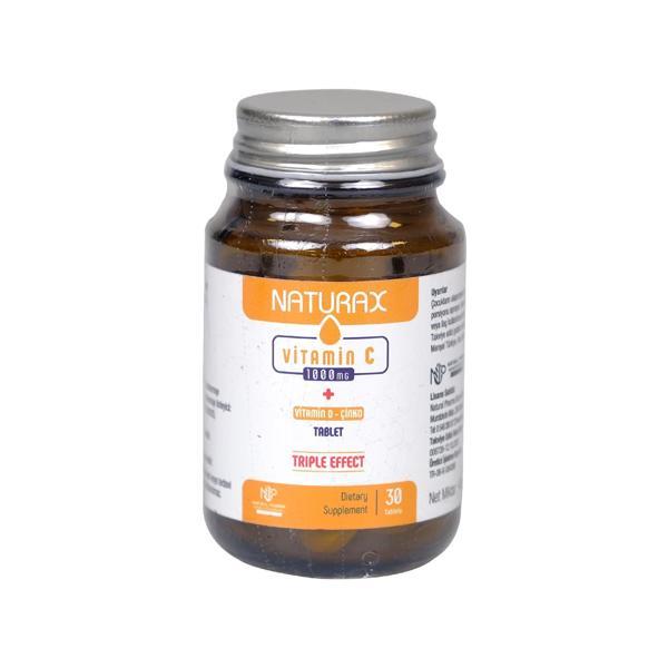 Naturax C+Vitamin D -Çinko Vitamini 1000 Mg - Image 1