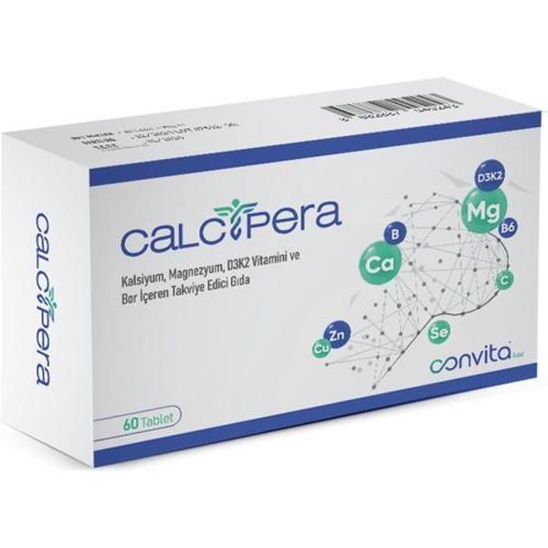 Calcıpera Kalsıyum Magnezyum D3K2 60 Tb - Image 1