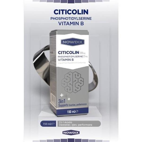Nowdix Sitikolin Fosfotidilserin 150 Ml - Image 1