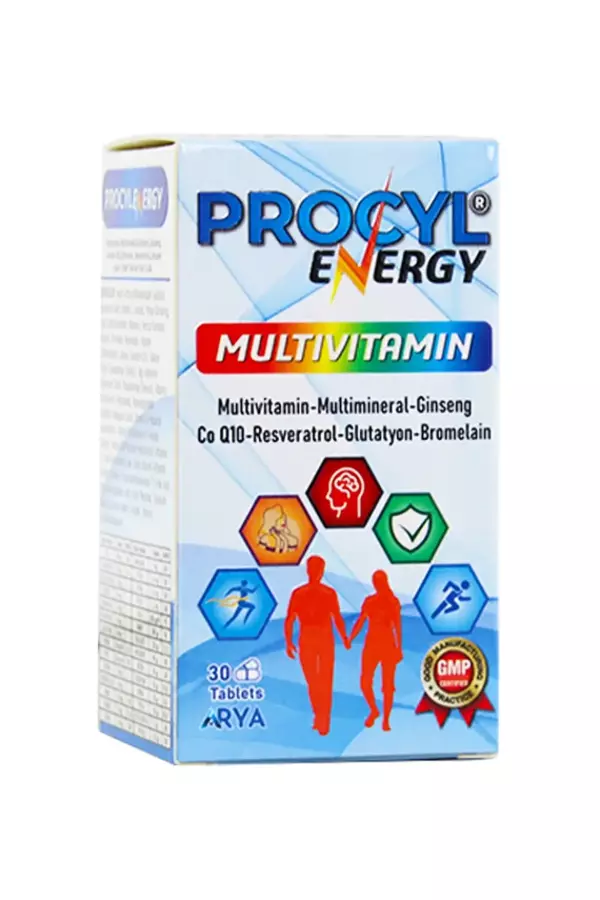 Procyl Energy Multivitamin 30 Tablet - Image 1