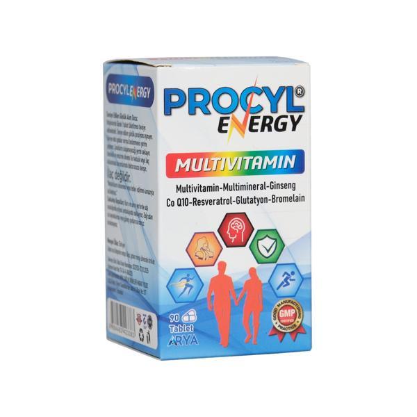 Procyl Energy Multivitamin 90 Tablet - Image 1