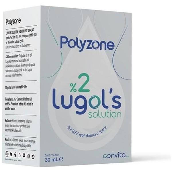 Lugols Solutıon %2 30 Ml Polyzone - Image 1