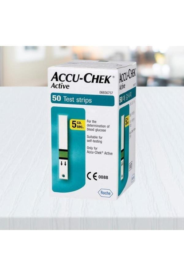 Accu-Chek Şeker Strip Active 50Li - Image 1