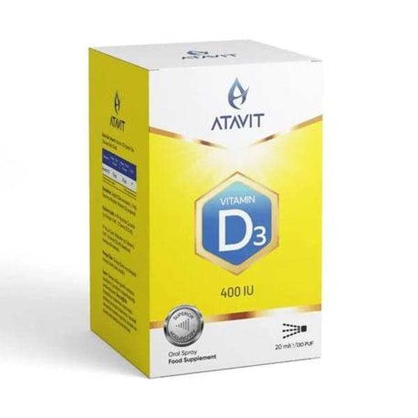 Atavıt D3 400 Iu Oral Spray 20 Ml - Image 1