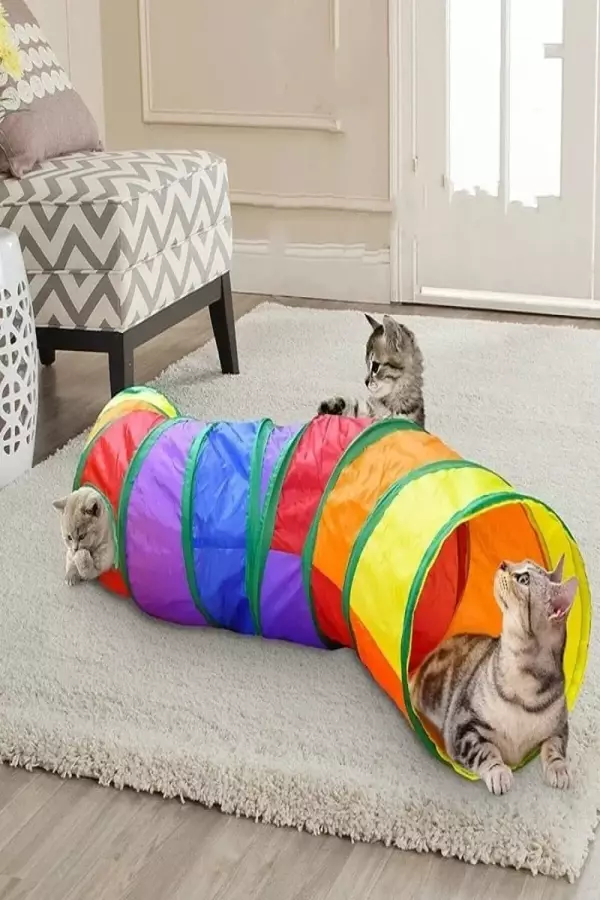 kedi oyun tüneli 125 cm - Image 1