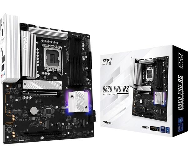Asrock B860 Pro RS LGA1851 DDR5 8666MHz+(OC) ATX Gaming (Oyuncu) Anakart - Image 1