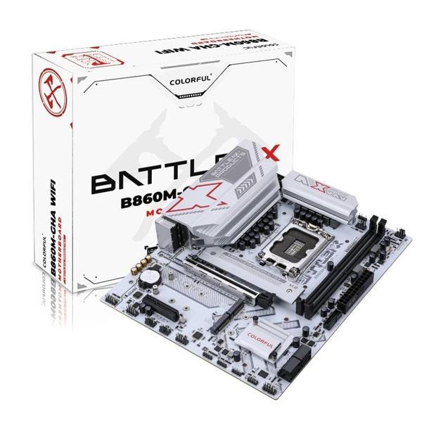COLORFUL BATTLE-AX B860M-GHA WIFI V20 DDR5 7600MHz mATX Gaming (Oyuncu) Anakart - Image 1