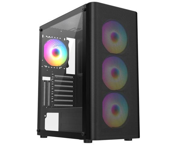 Frisby FC-9385G 4x120mm RGB FAN 550W Mid Tower ATX Gaming (Oyuncu) Kasası - Image 1